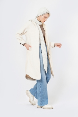 پالتو بلند ساده زنانه