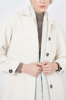 پالتو بلند ساده زنانه