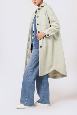 پالتو بلند ساده زنانه