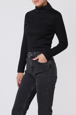 تیشرت آستین بلند ساده زنانه