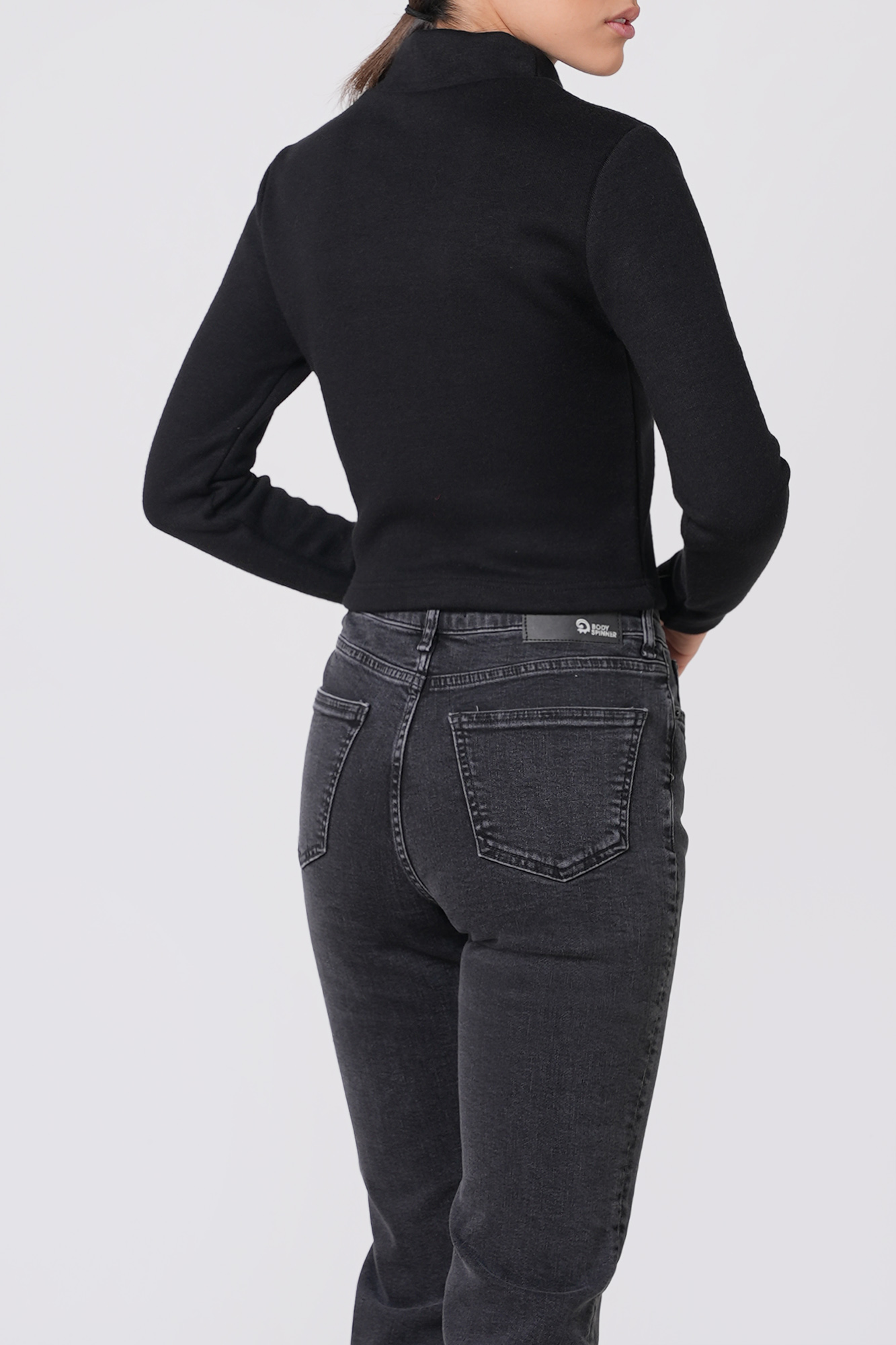 تیشرت آستین بلند ساده زنانه