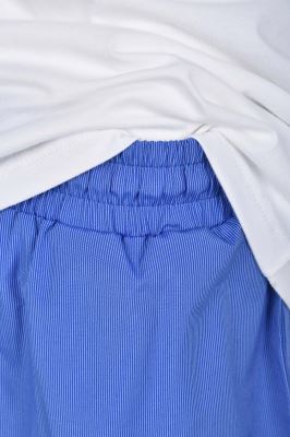 ست تیشرت-شلوارک طرحدار مردانه