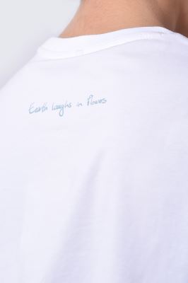 تیشرت آستین کوتاه چاپی زنانه