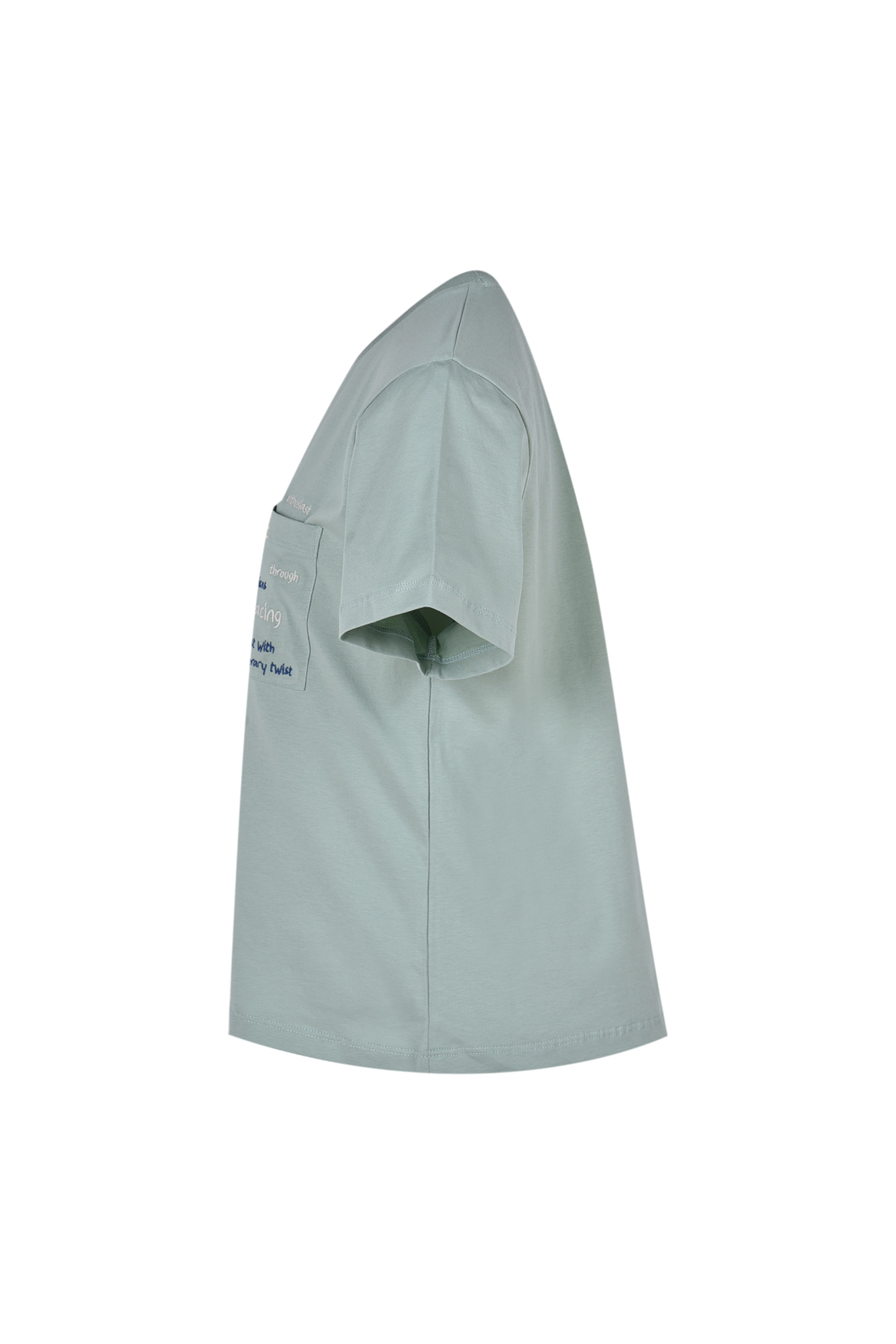 تیشرت آستین کوتاه گلدوزی زنانه