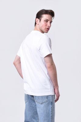 تیشرت آستین کوتاه چاپی مردانه