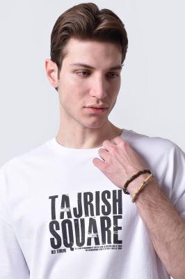 تیشرت آستین کوتاه چاپی مردانه