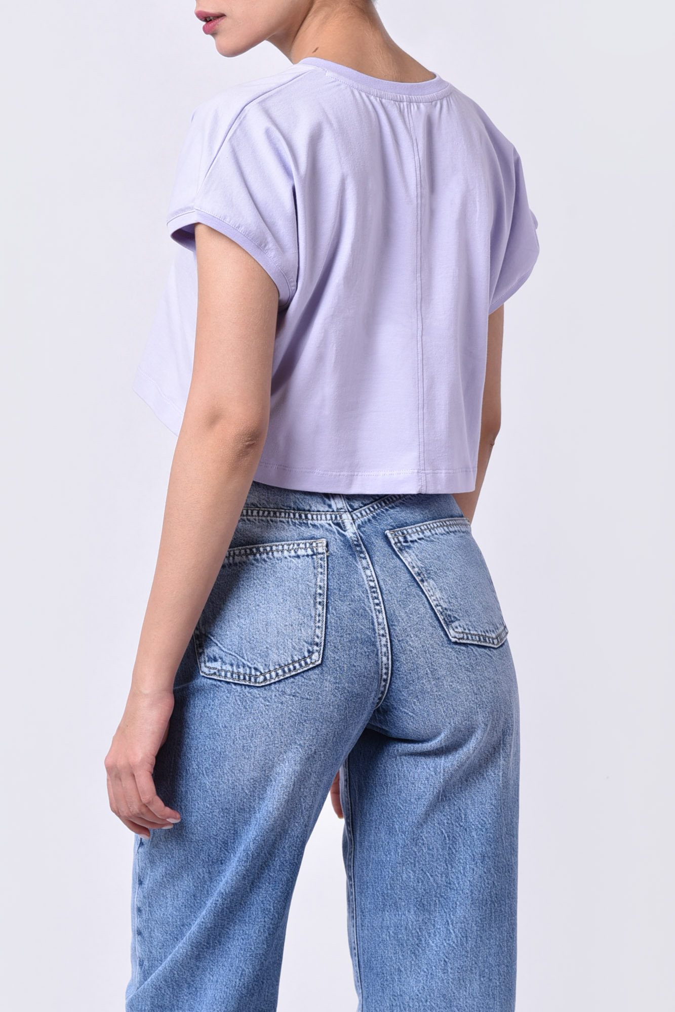 تیشرت آستین کوتاه چاپی زنانه