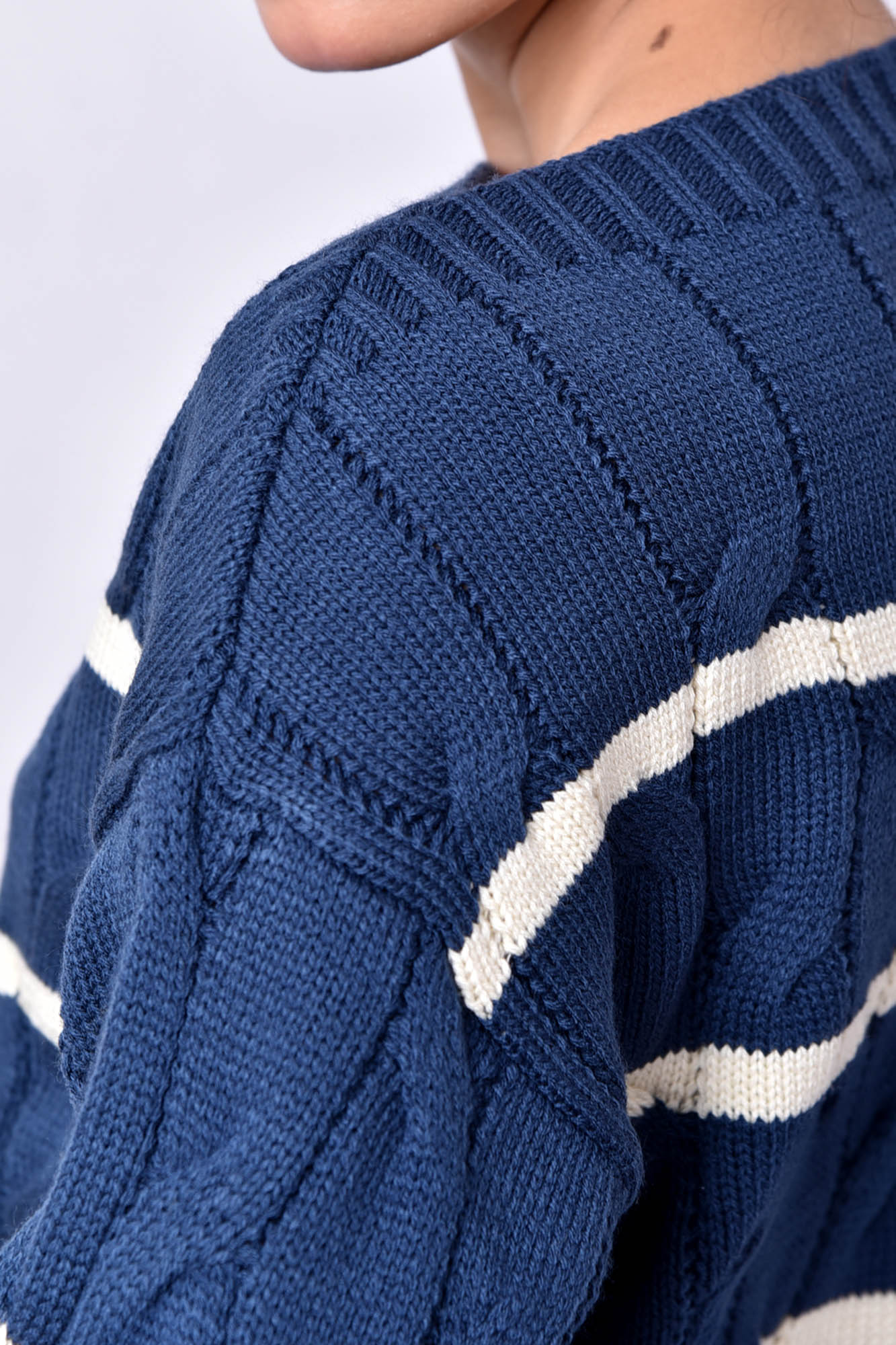 بافت آستین بلند طرحدار زنانه