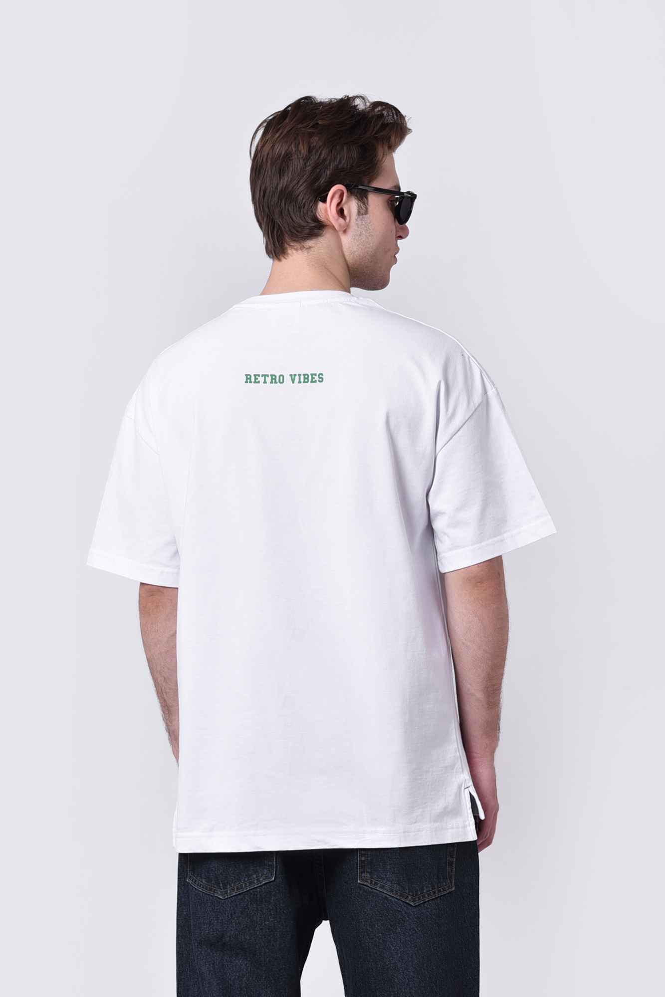 تیشرت آستین کوتاه گلدوزی مردانه