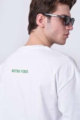 تیشرت آستین کوتاه گلدوزی مردانه