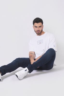 تیشرت آستین کوتاه چاپی مردانه