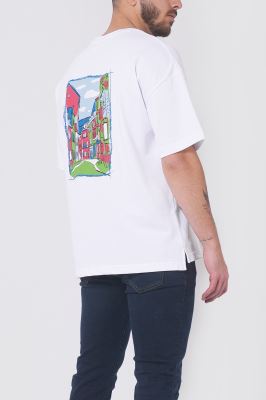 تیشرت آستین کوتاه چاپی مردانه