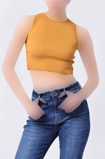 تاپ بافت ساده زنانه