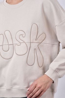 تیشرت آستین بلند گلدوزی زنانه