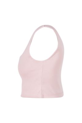 تاپ تیشرتی کراپ ساده زنانه