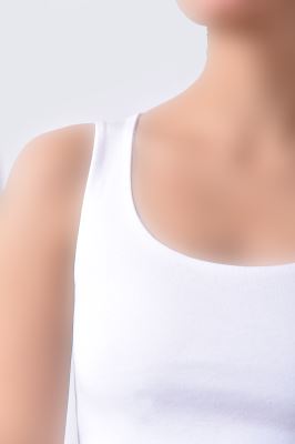 تاپ تیشرتی کراپ ساده زنانه