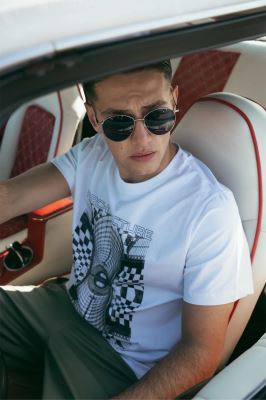 تیشرت آستین کوتاه چاپی مردانه