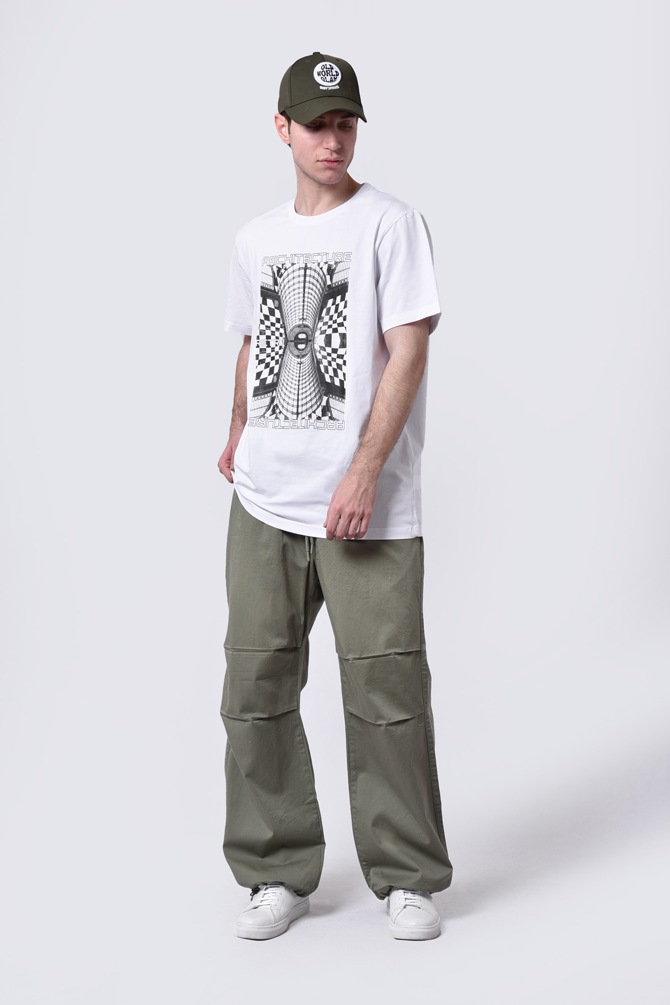 تیشرت آستین کوتاه چاپی مردانه