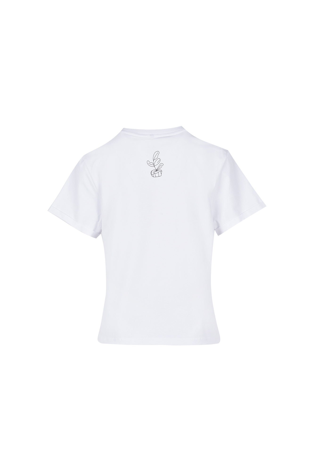 تیشرت آستین کوتاه چاپی زنانه