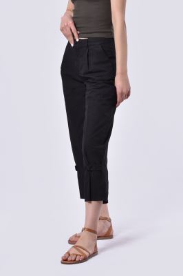 شلوار کتان ساده زنانه