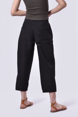 شلوار کتان ساده زنانه