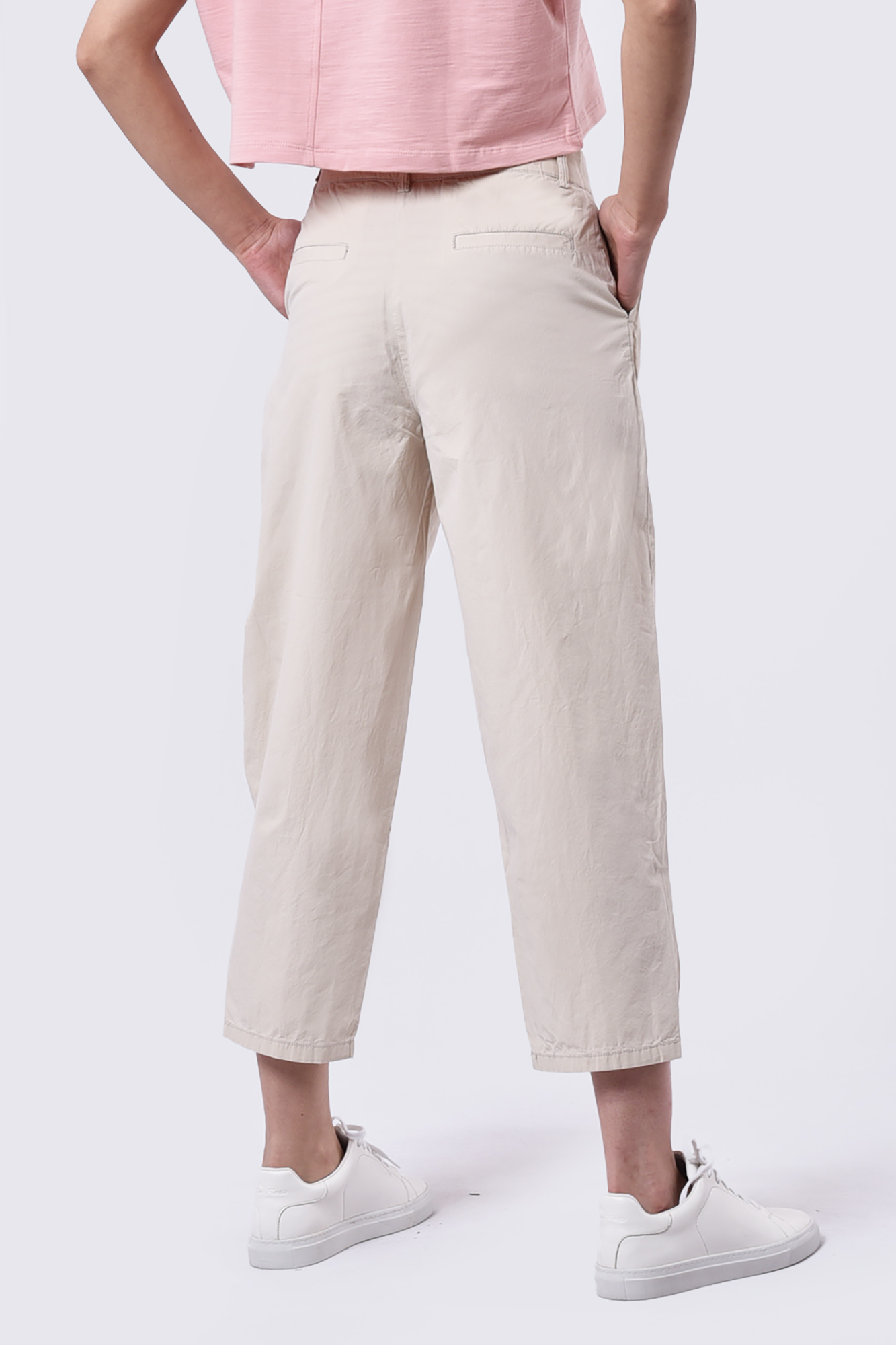 شلوار کتان ساده زنانه