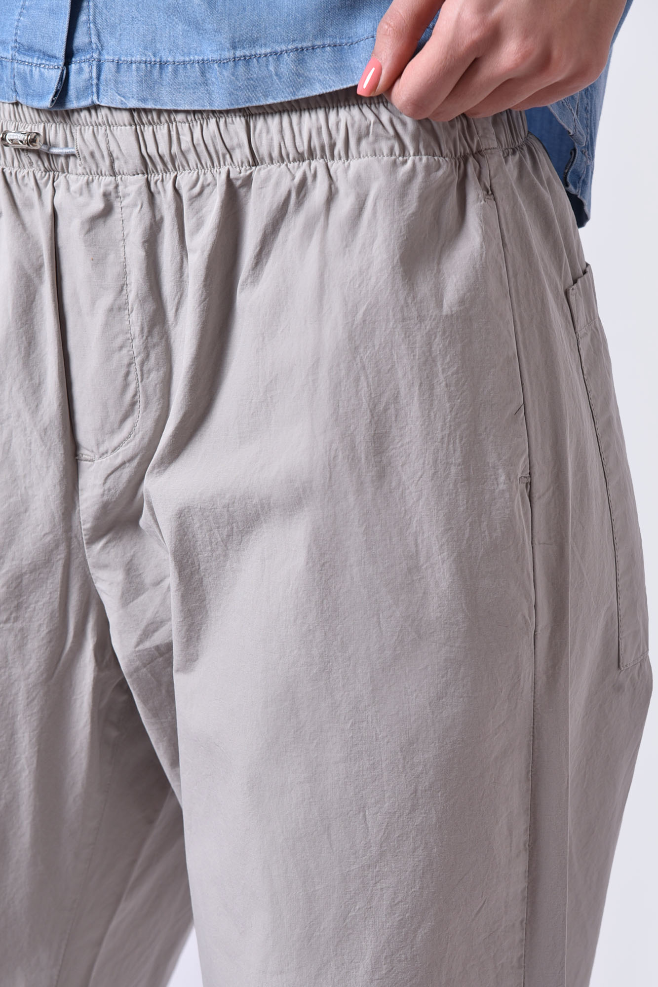 شلوار کتان ساده زنانه