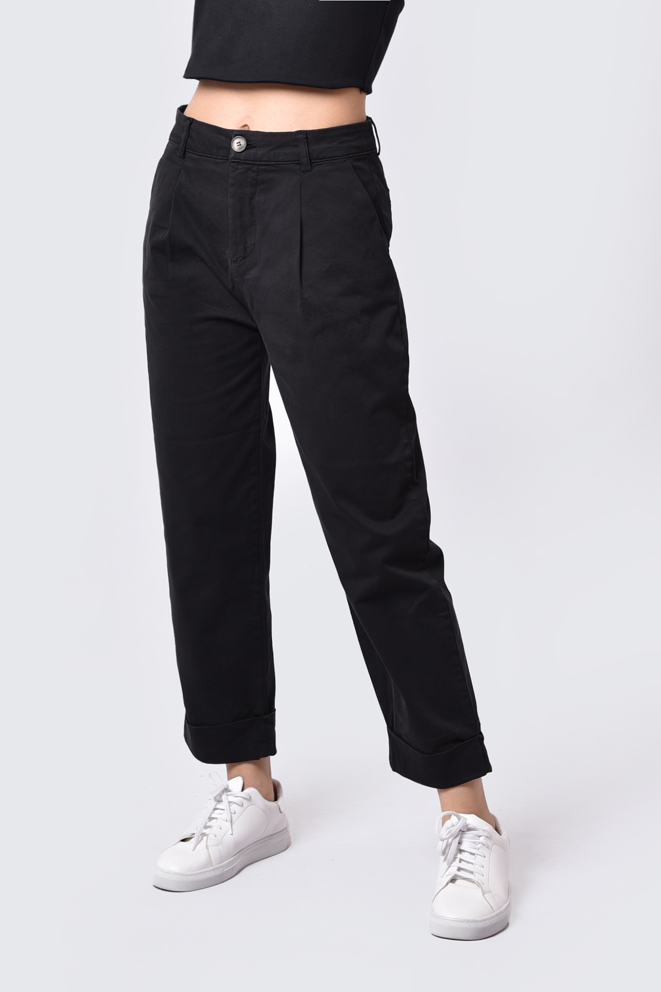 شلوار کتان ساده زنانه