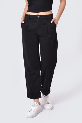 شلوار کتان ساده زنانه