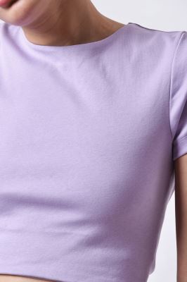 تیشرت آستین کوتاه ساده زنانه