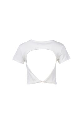 تیشرت آستین کوتاه ساده زنانه