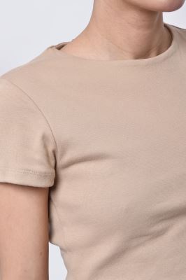 تیشرت آستین کوتاه ساده زنانه