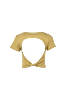 تیشرت آستین کوتاه ساده زنانه