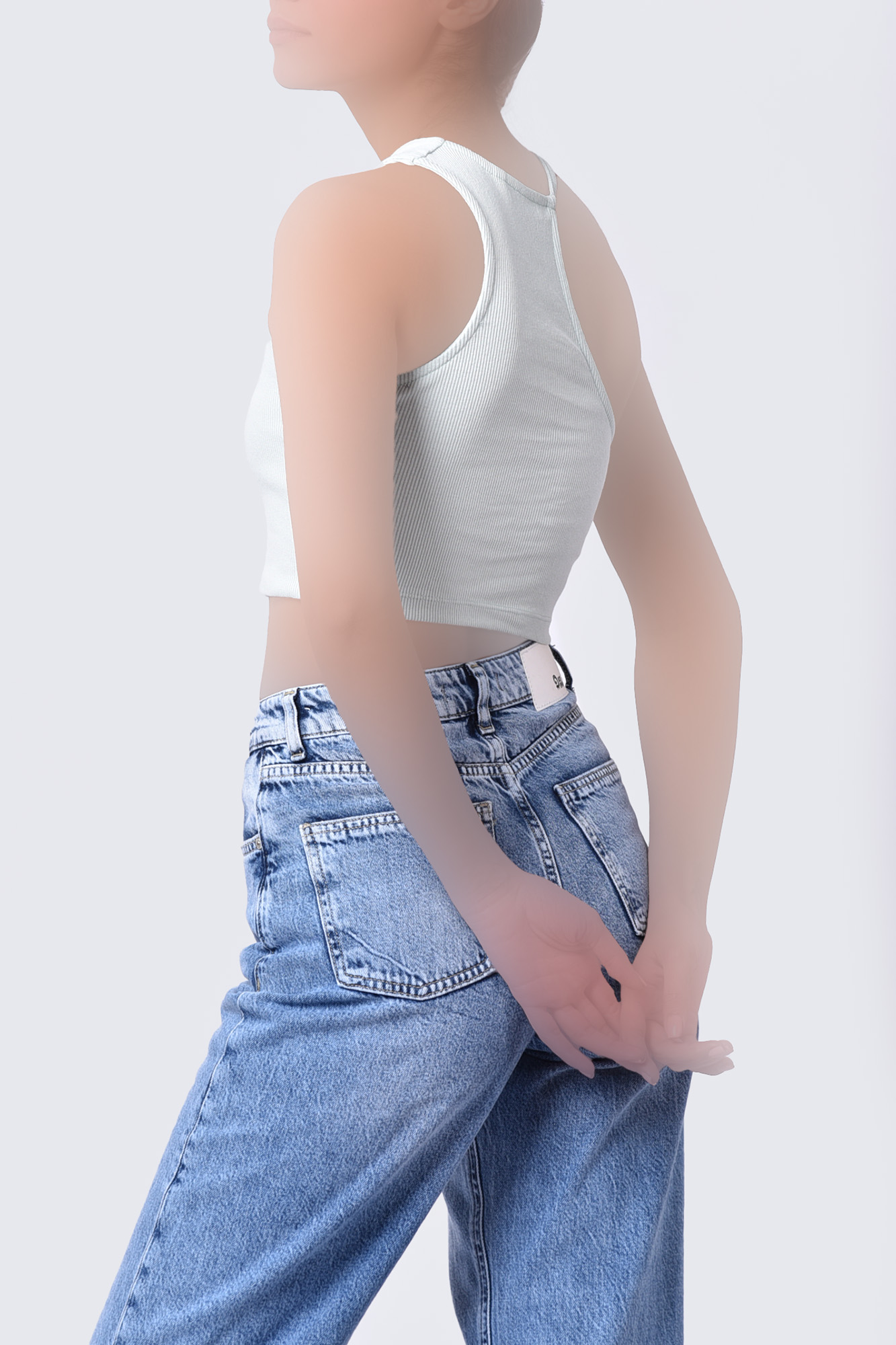 تاپ تیشرتی ساده زنانه