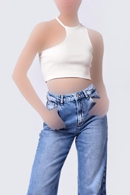 تاپ تیشرتی ساده زنانه