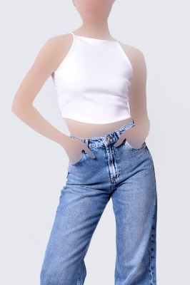 تاپ تیشرتی ساده زنانه