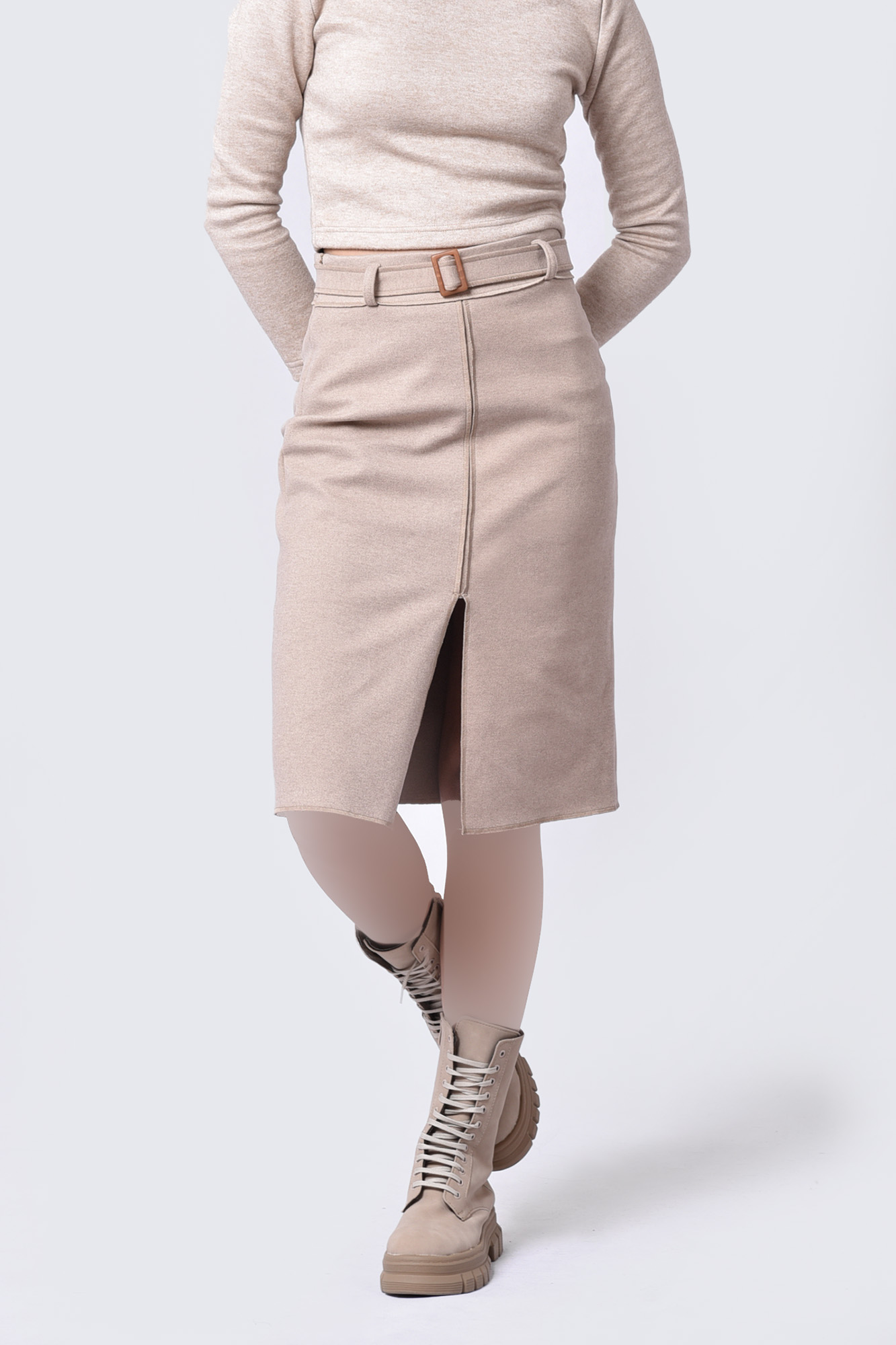 دامن بلند ساده زنانه