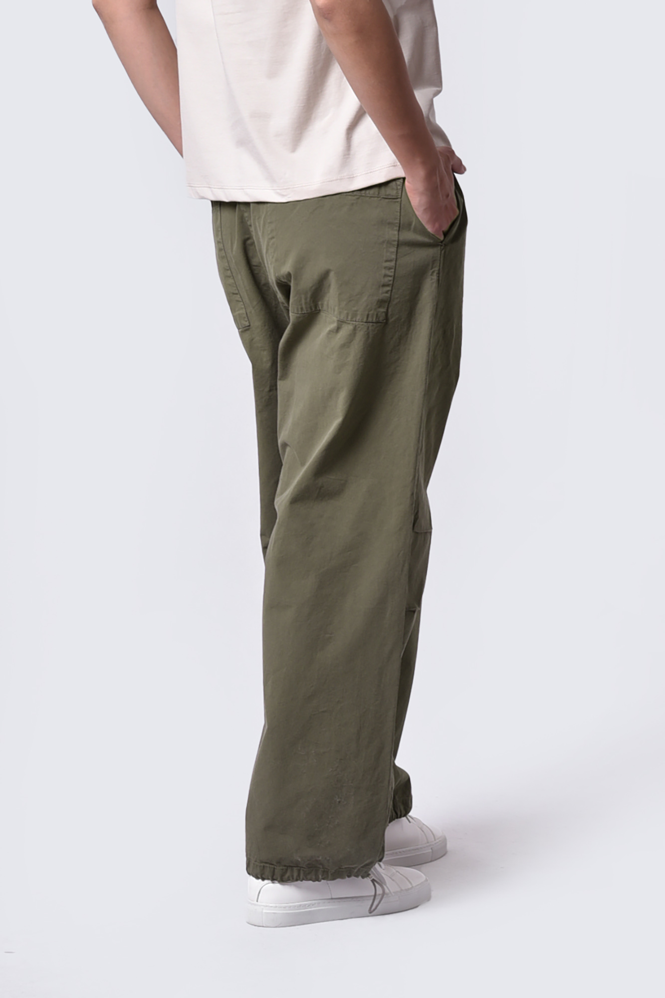 شلوار کتان ساده زنانه