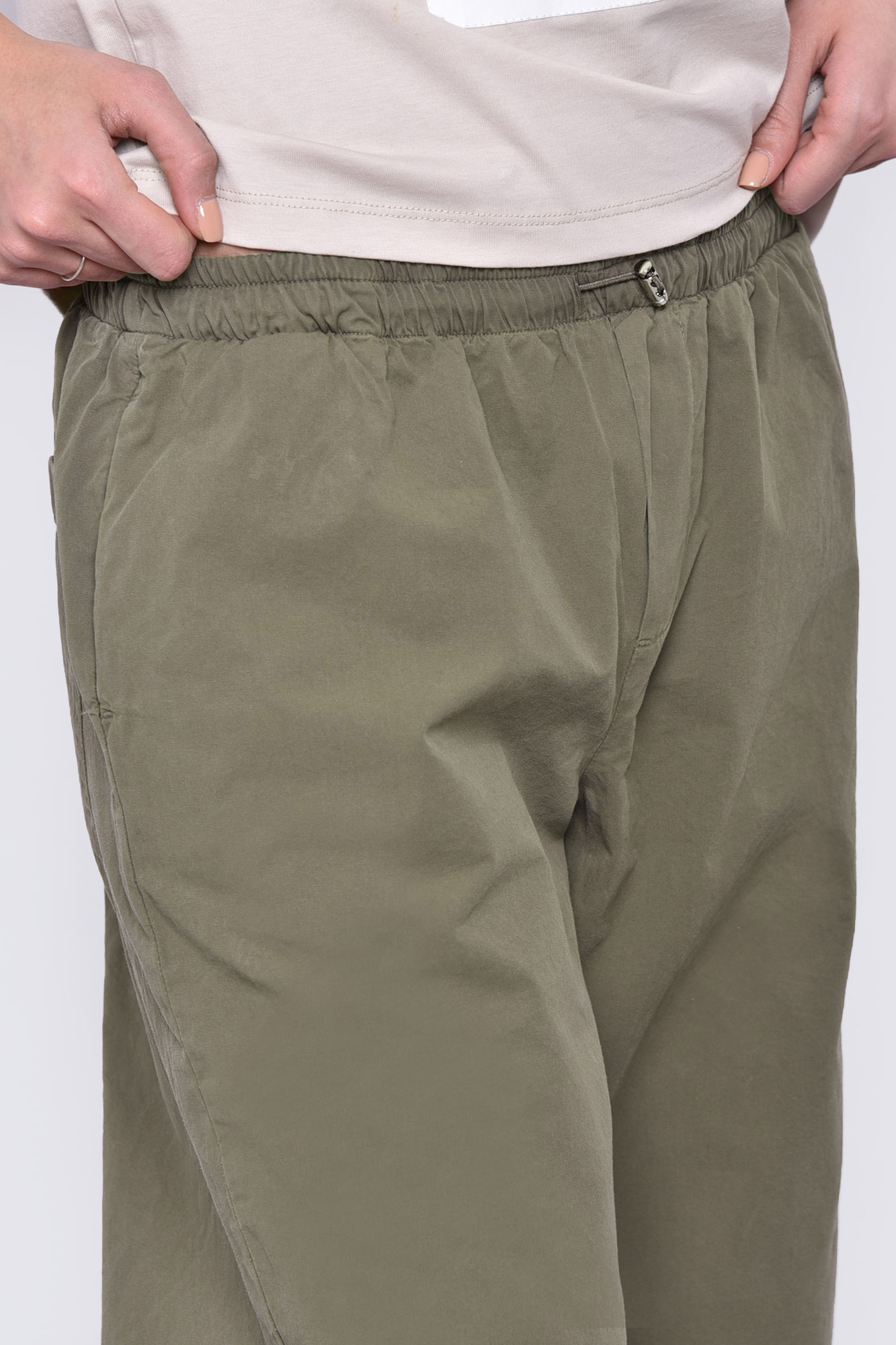 شلوار کتان ساده زنانه