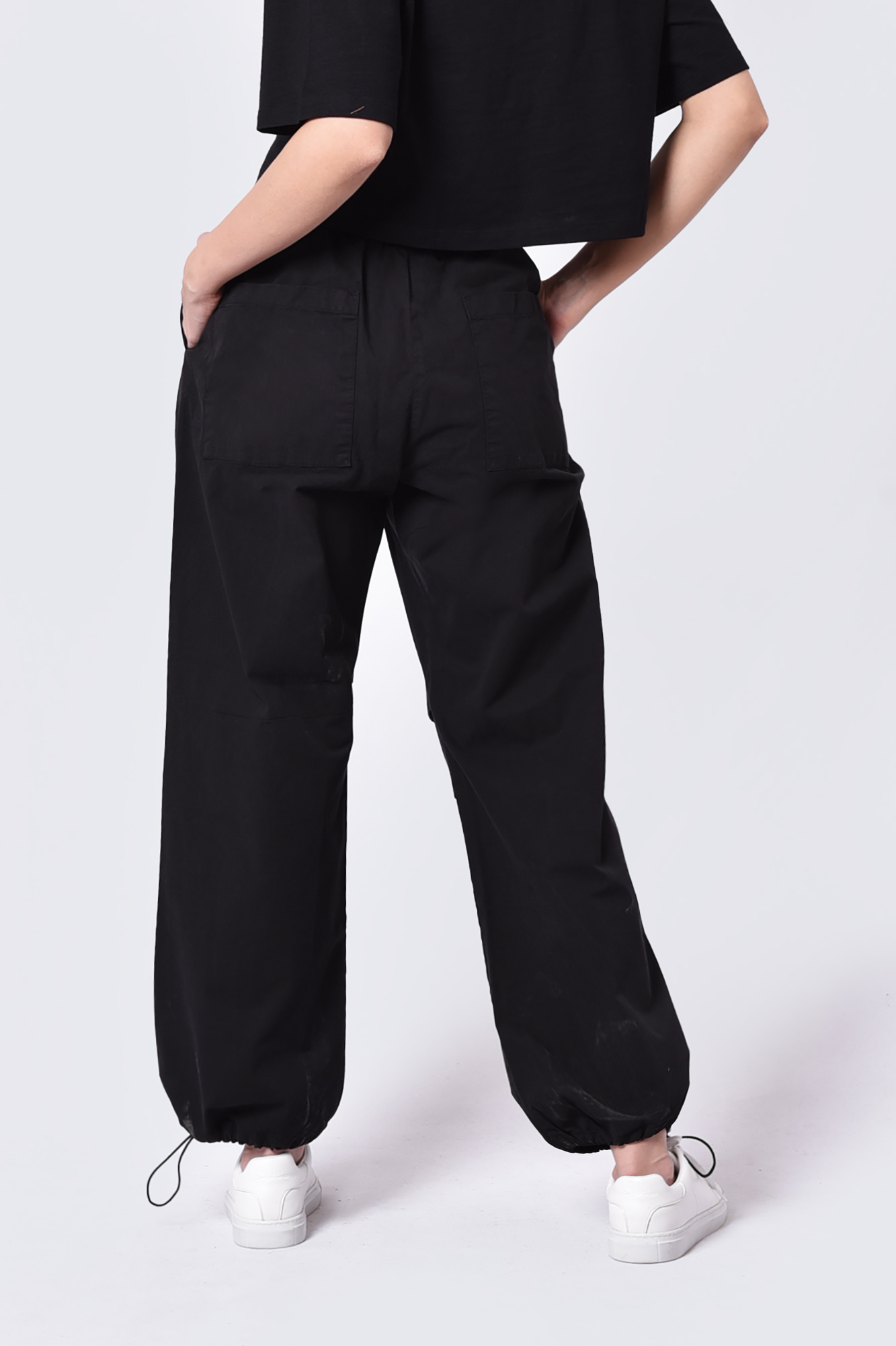 شلوار کتان ساده زنانه