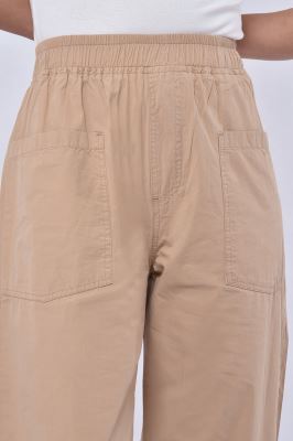 شلوار کتان ساده زنانه