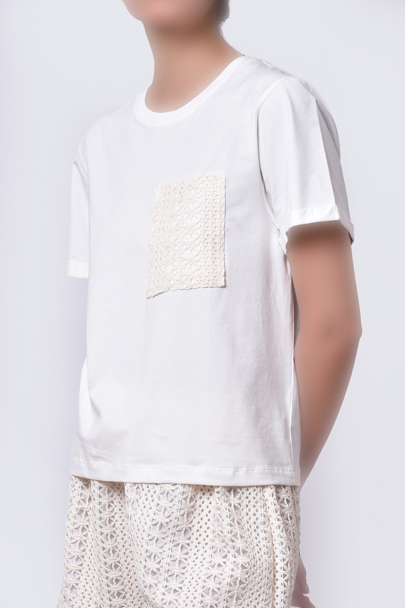 تیشرت آستین کوتاه ساده زنانه