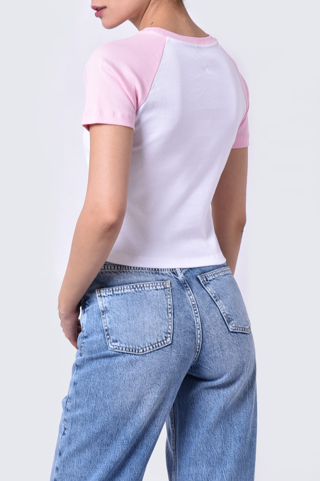 تیشرت آستین کوتاه چاپی زنانه