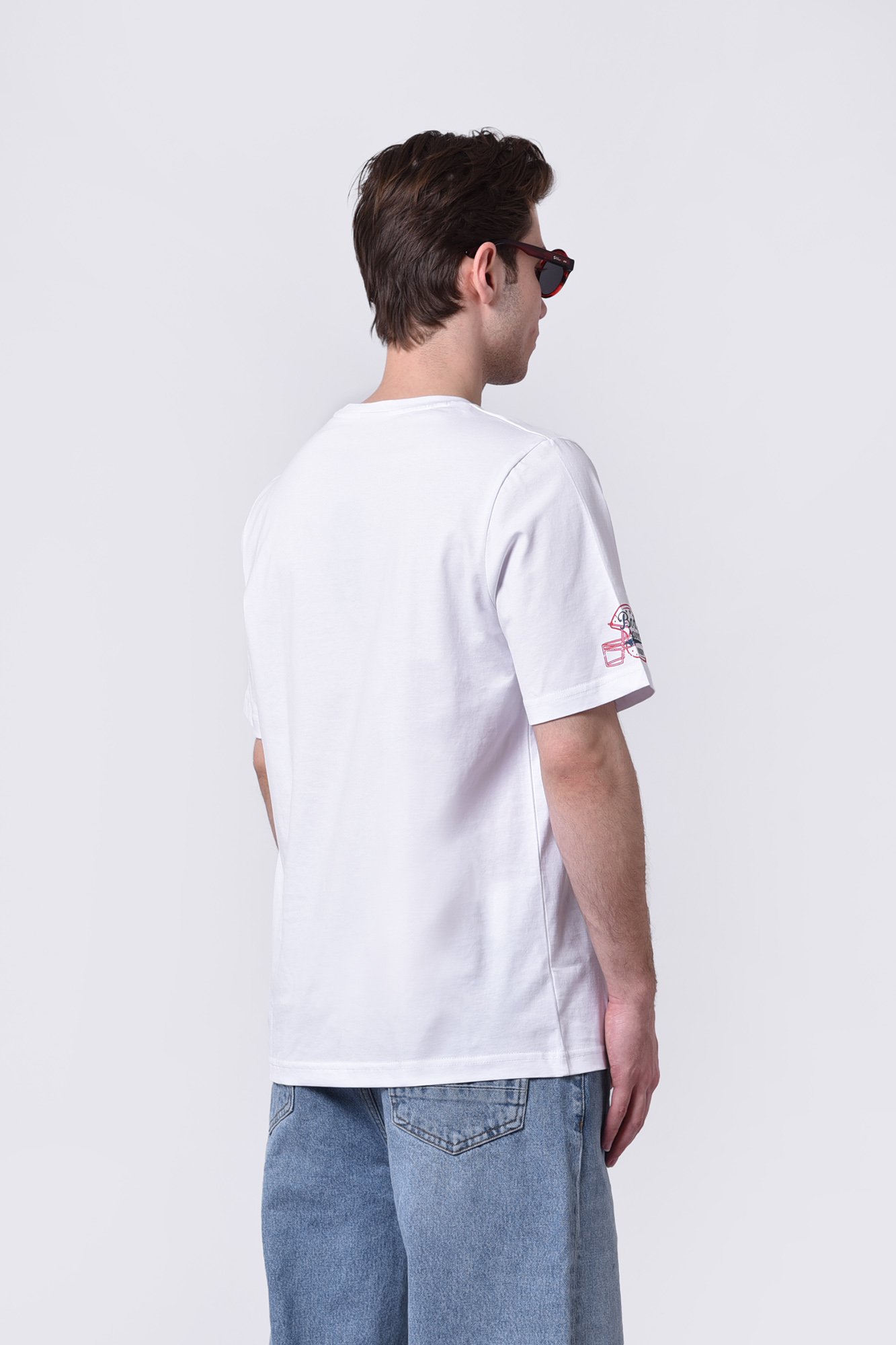 تیشرت آستین کوتاه چاپی مردانه