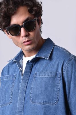 پیراهن آستین بلند جین