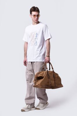 تیشرت آستین کوتاه چاپی مردانه