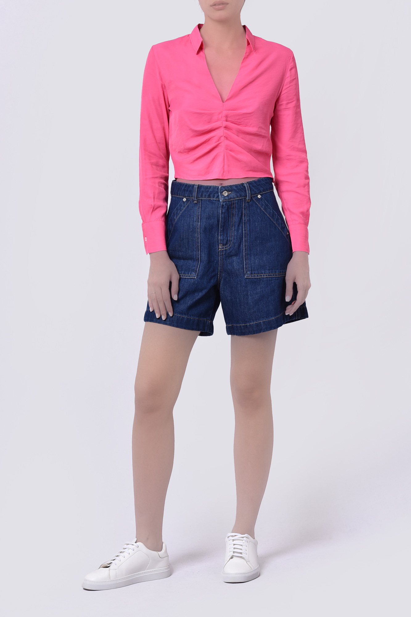 بلوز آستین بلند ساده زنانه