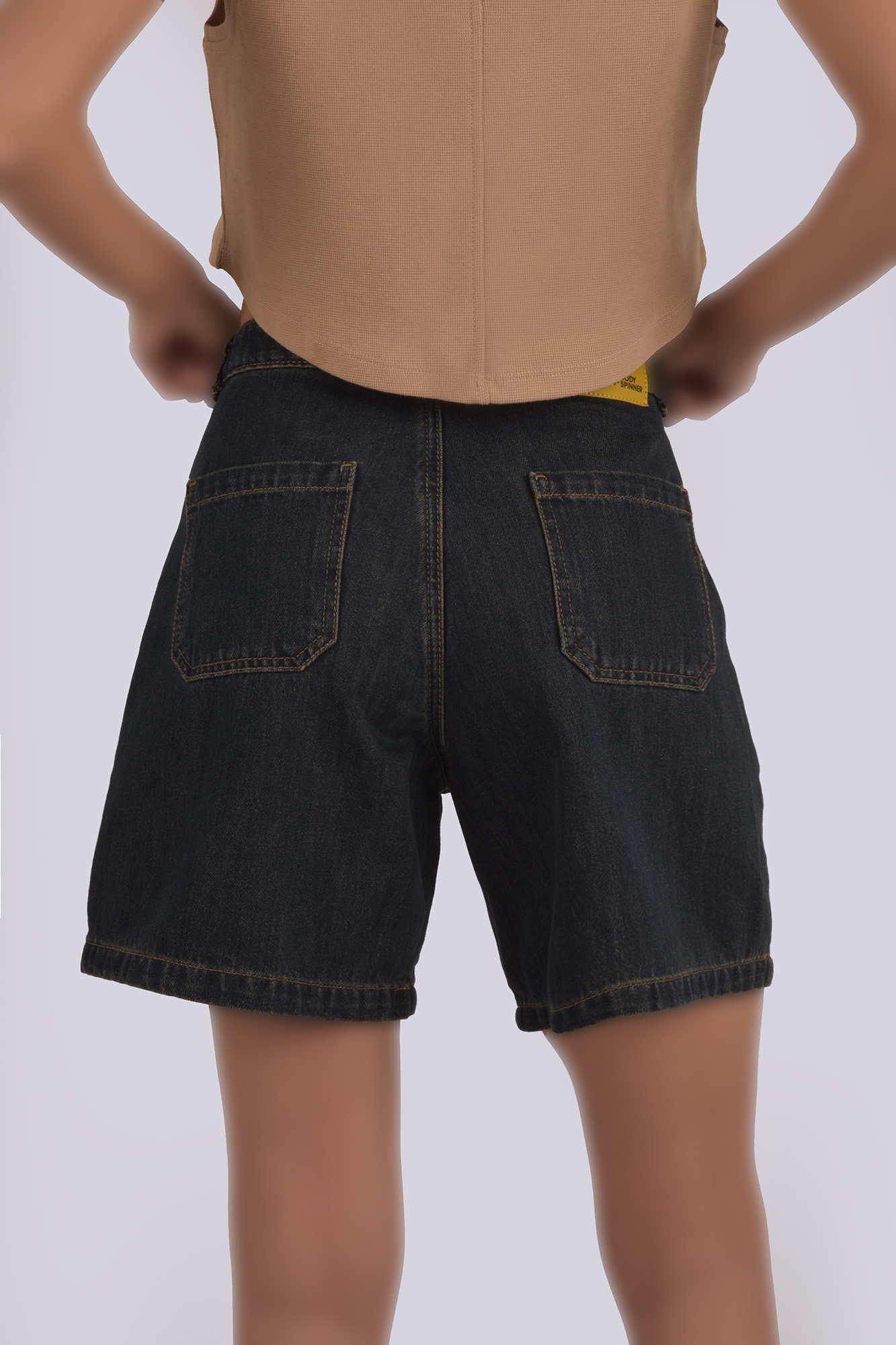 شلوارک جین ساده زنانه