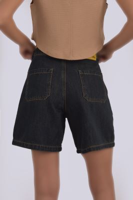 شلوارک جین ساده زنانه