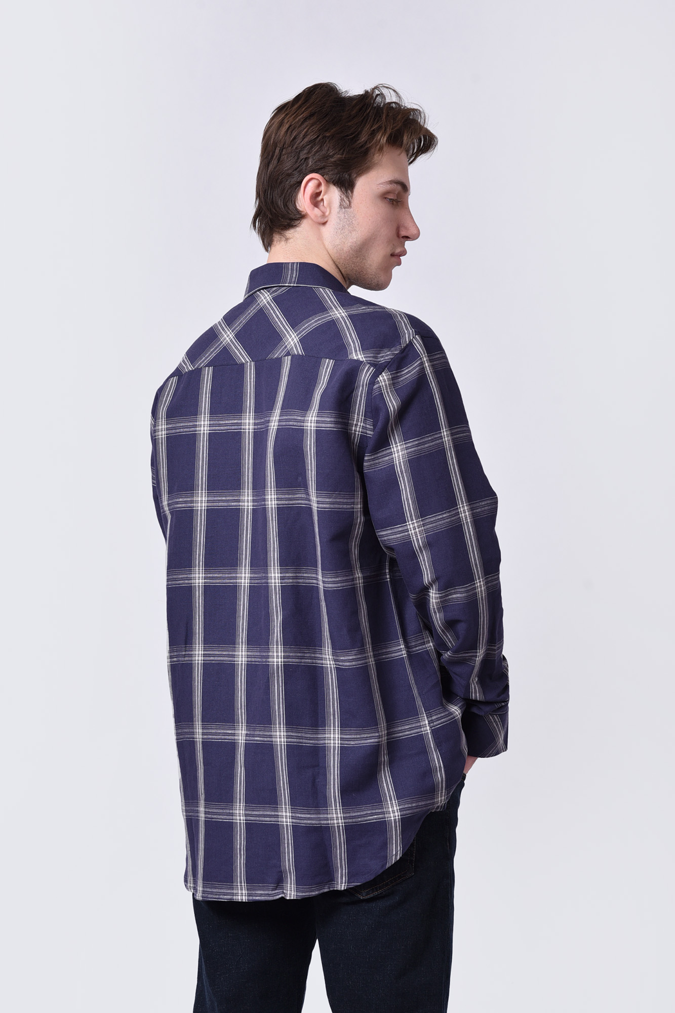 پیراهن چهارخانه مردانه